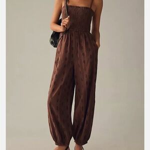 Anthropologie Ballon-Leg Jumpsuit